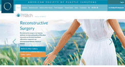 Desktop Screenshot of plasticsurgery.org