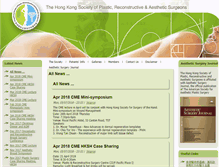 Tablet Screenshot of plasticsurgery.org.hk